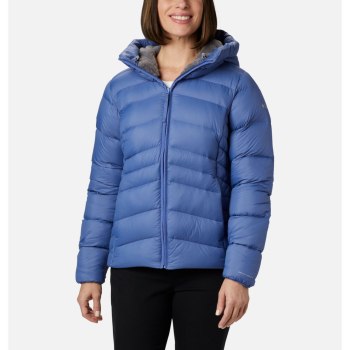 Columbia Autumn Park Down Hooded, Chamarras Azules Para Mujer | 845763-CLR